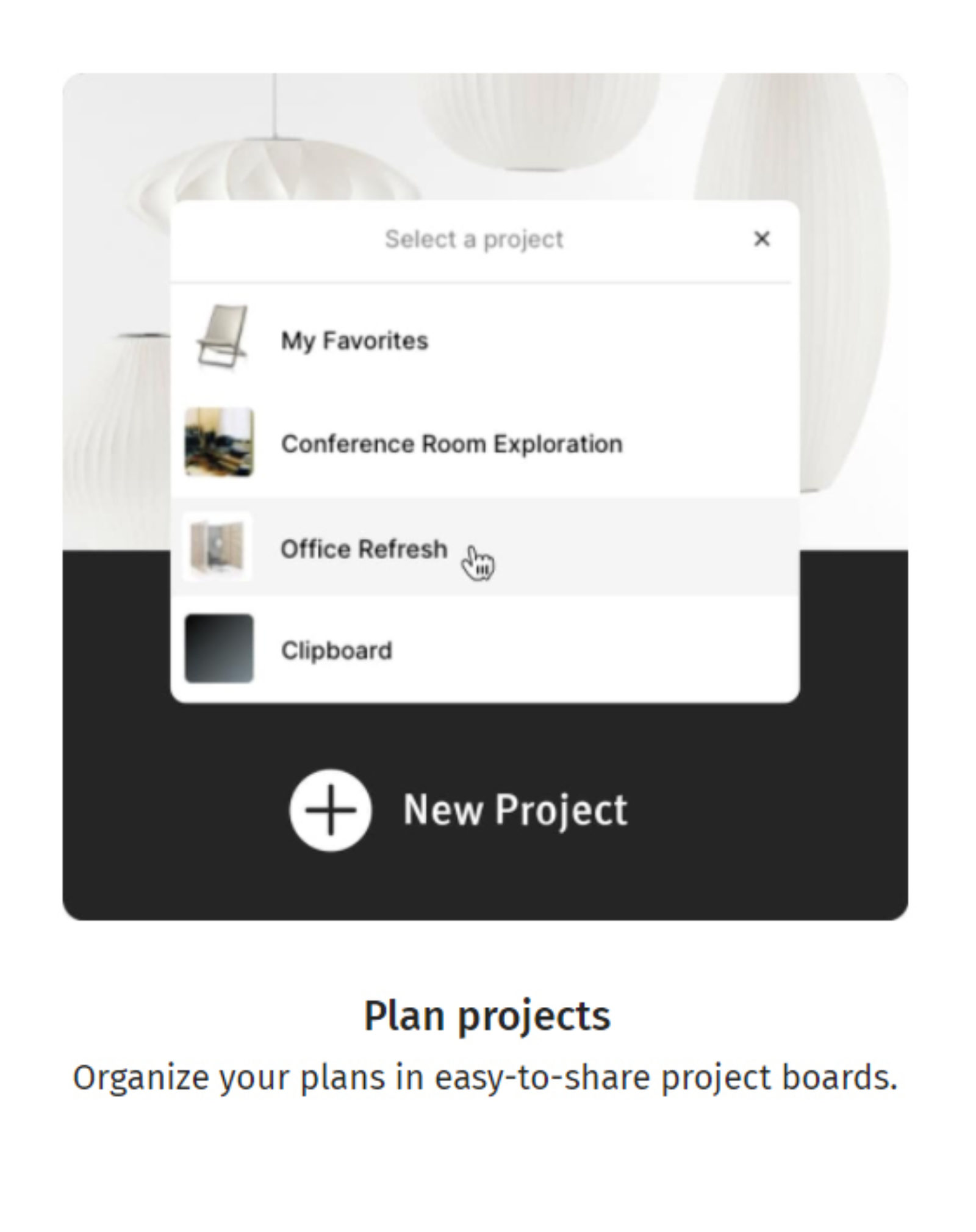 Plan Projects