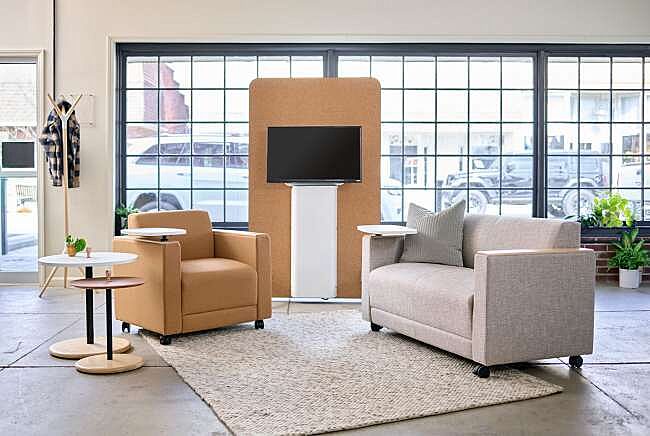 OFS Ani Heya screen Strap table lounge Roo coatrack