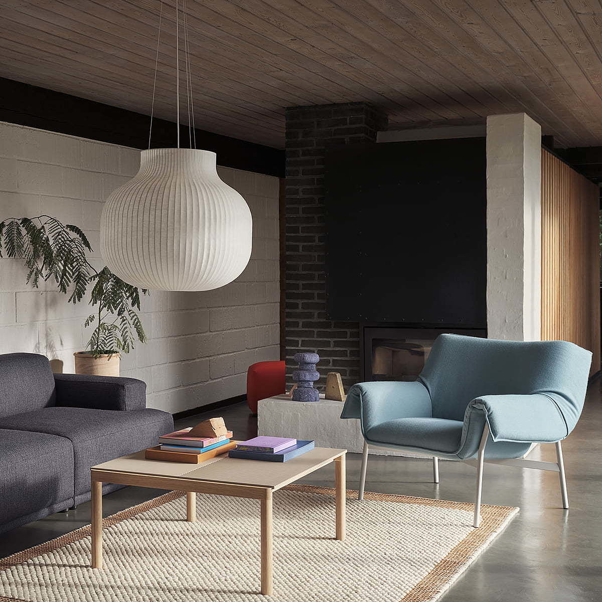 Muuto Wrap Lounge Sessel Sofa Ambiente