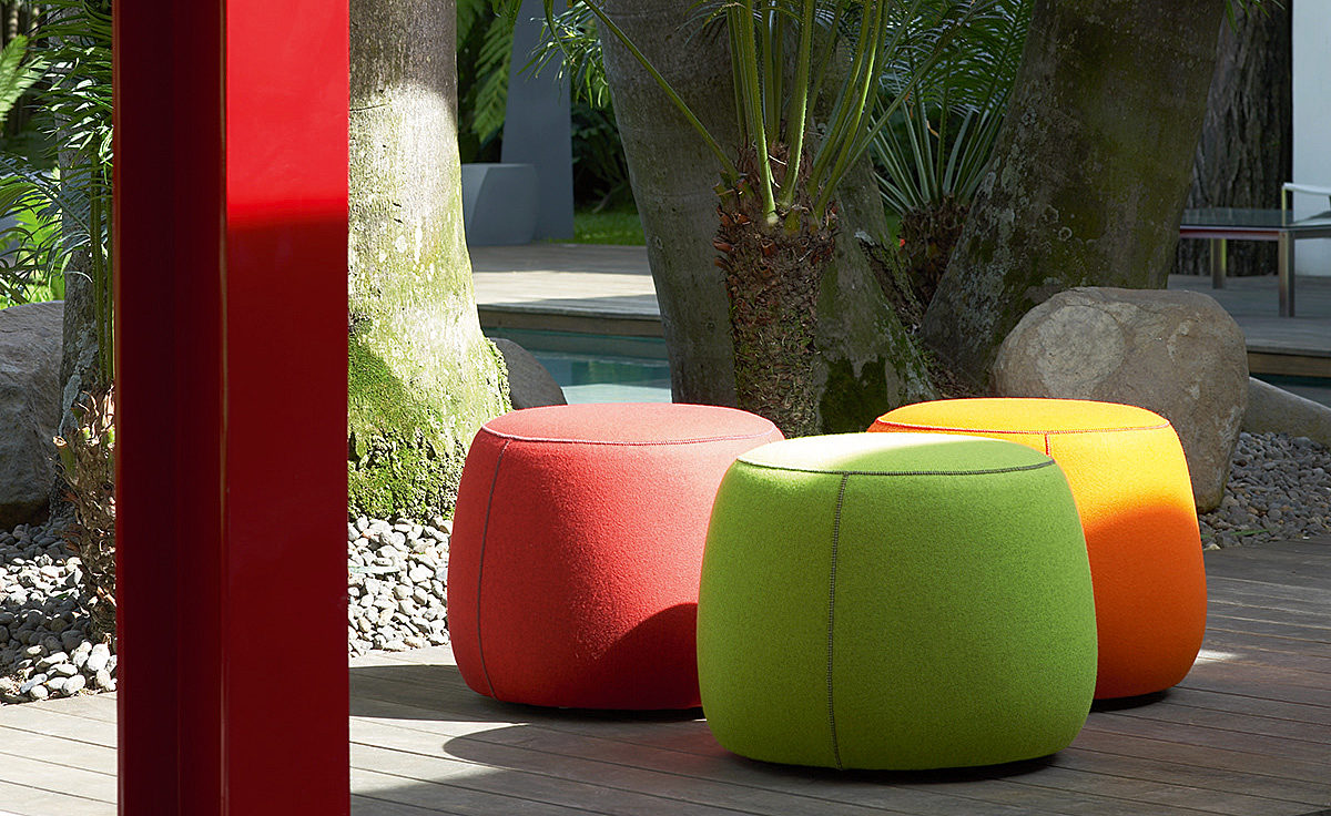 Apel small stool bernhardt design 5
