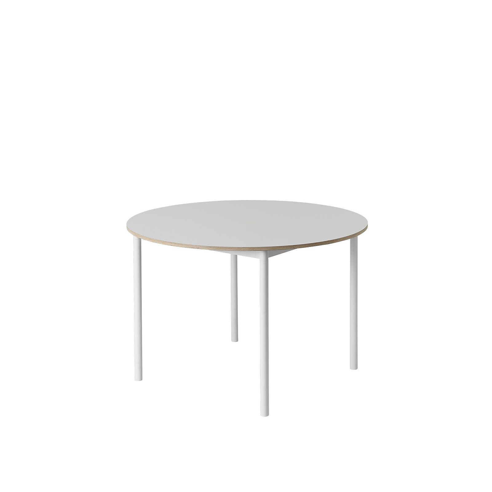 Base Table grey plywood edge O110 medium 150