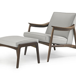 Aspen Lounge Chair and Ottoman